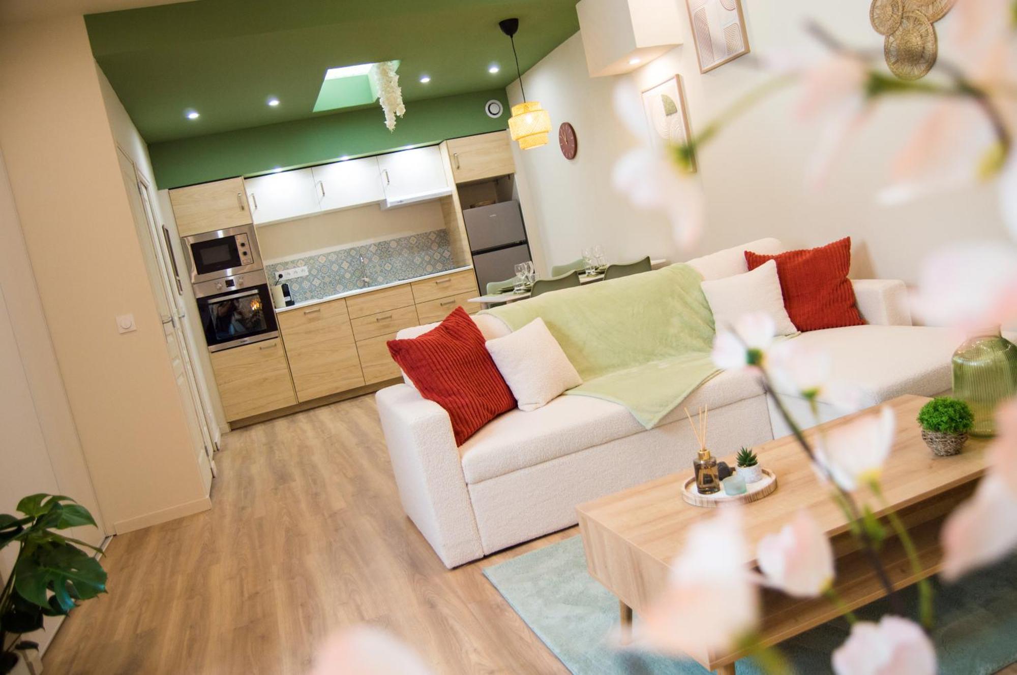 L'Atelier Vert - Balneo - Cozy - Proche Hypercentre - Classe 4 Etoiles Troyes Eksteriør bilde